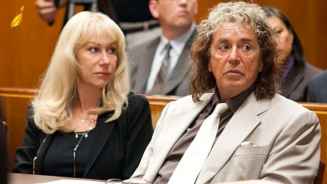 Phil Spector sitting with Al acino