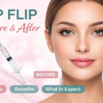lip flip before and after